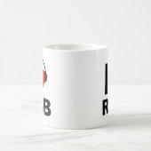 I Heart R&B Funny Mug Kaffeetasse (Mittel)