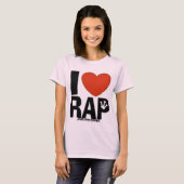 I Heart Rap T-Shirt (Vorne ganz)