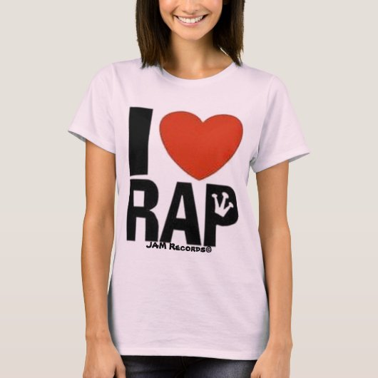 I Heart Rap T-Shirt (Vorderseite)