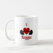 I Heart Reggae Kaffeetasse (Links)