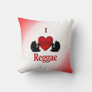 I Heart Reggae Mojo Pillow Kissen