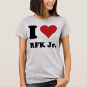 I Heart RFK JR T-Shirt (Vorderseite)