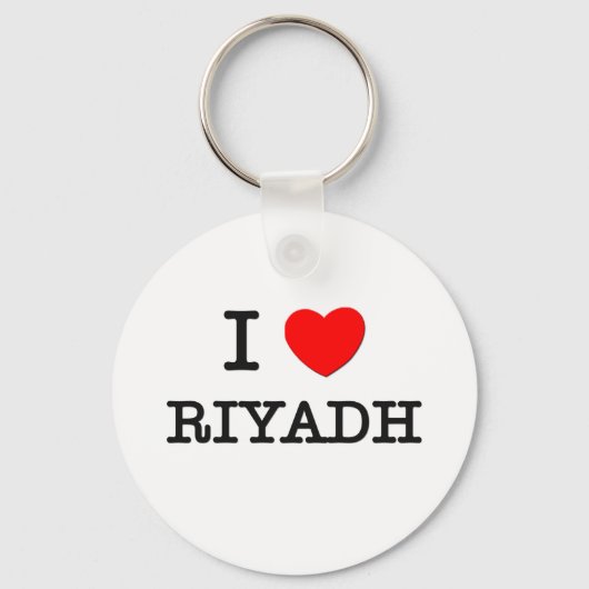 I Heart RIYADH Schlüsselanhänger (Vorderseite)
