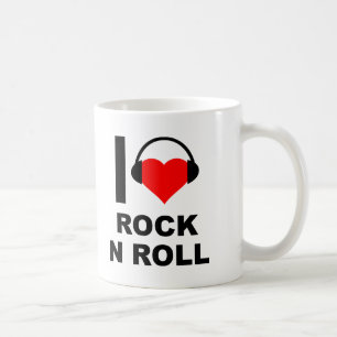 I Heart Rock Funny Mug Kaffeetasse