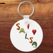 I Heart Salsa Schlüsselanhänger (Vorderseite)