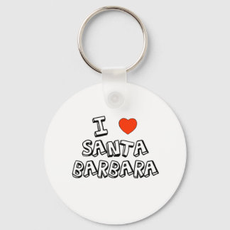 I Heart Santa Barbara Schlüsselanhänger