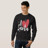 I Heart Santa Sweatshirt (Vorne ganz)