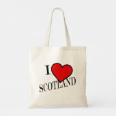 I Heart Scotland bk btcn Tragetasche (Rückseite)