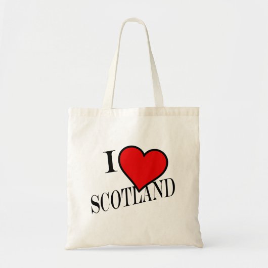 I Heart Scotland bk btcn Tragetasche (Vorne)