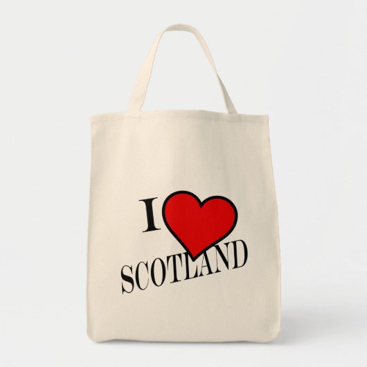 I Heart Scotland bk gtcn Tragetasche (Vorne)