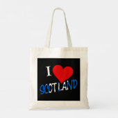 I Heart Scotland Overlay btcent Tragetasche (Rückseite)