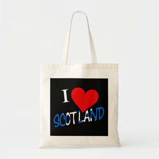 I Heart Scotland Overlay btcent Tragetasche (Vorne)