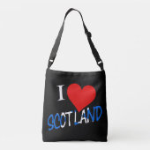 I Heart Scotland overlay cbcnt Tragetaschen Mit Langen Trägern (Rückseite)