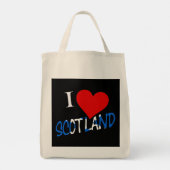 I Heart Scotland Overlay Gtcent Tragetasche (Rückseite)
