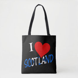 I Heart Scotland Overlay-Station Tasche