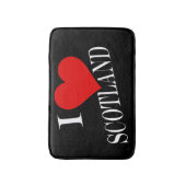 I Heart Scotland wt bmcnt Badematte (Vorderseite Vertikal)