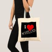 I Heart Scotland wt btcnt Tragetasche (Vorderseite (Produkt))