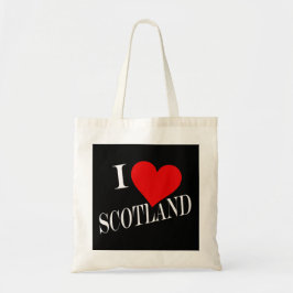 I Heart Scotland wt btcnt Tragetasche