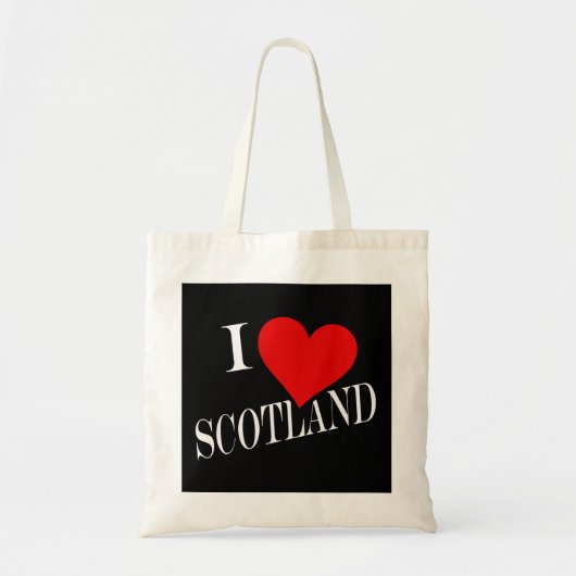 I Heart Scotland wt btcnt Tragetasche (Vorne)