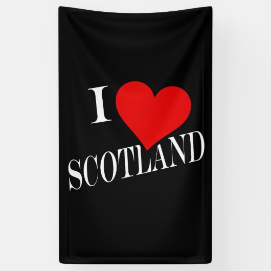 I Heart Scotland wt (v) bncnt Banner (Vertikal)
