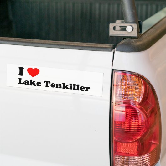 I Heart See Tenkiller Autoaufkleber (Auf Lkw)