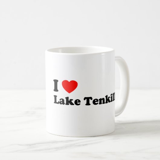 I Heart See Tenkiller Kaffeetasse (VorderseiteRechts)