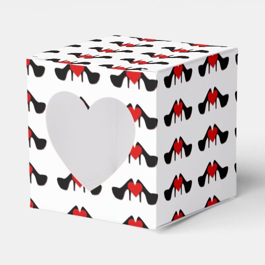 I Heart Shows Muster Herz Gefallen Box Geschenkschachtel (Vorderseite)