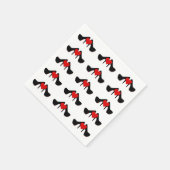 I Heart Shows Muster Napkins Serviette (Ecke)