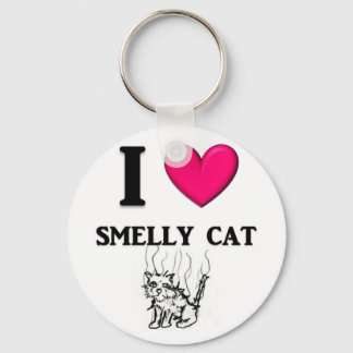 I "Heart" Smelly Cat Schlüsselanhänger