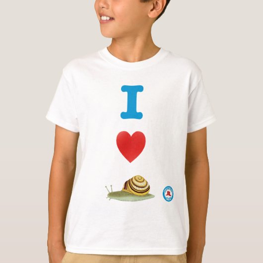 I Heart Snails Jugend T-Shirt (Vorderseite)
