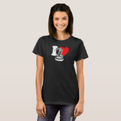 I Heart Snakes - Cute I Love Snakes, Snake Lover P T-Shirt (Vorne ganz)