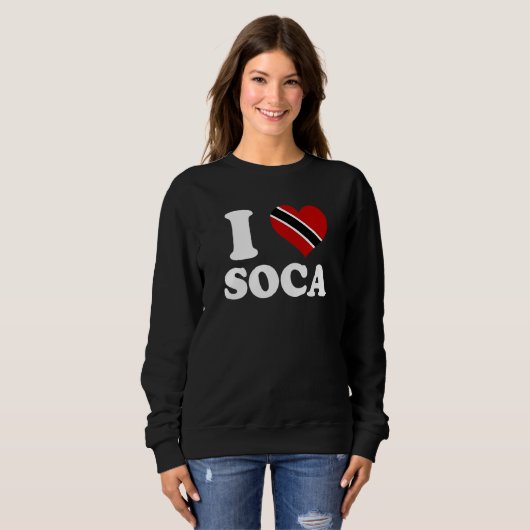 I heart Soca Sweatshirt (Vorne ganz)