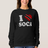 I heart Soca Sweatshirt (Vorderseite)