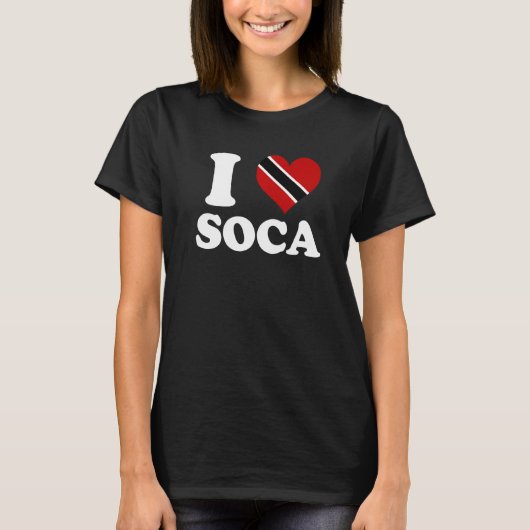 I heart Soca T-Shirt (Vorderseite)