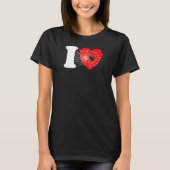 I Heart Spiders - Funny I Love Spiders, Funny Spid T-Shirt (Vorderseite)