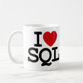 I_heart_SQL Kaffeetasse (Links)