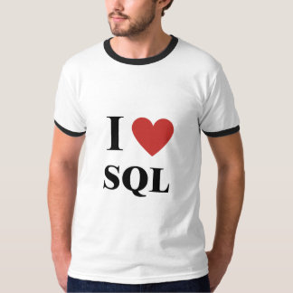 I Heart SQL T - Shirt