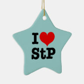 I Heart St. Paul Keramik Ornament (Rechts)