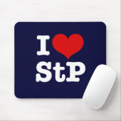 I Heart St. Paul / St. Peter Mousepad (Mit Mouse)