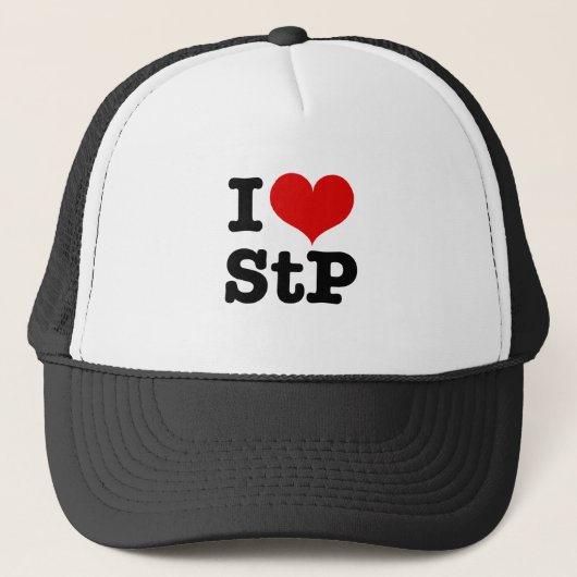 I Heart St. Paul / St. Peter Truckerkappe (Vorderseite)