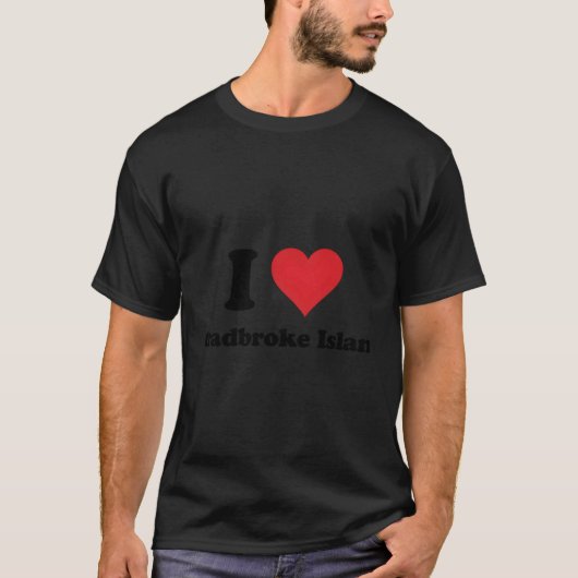 I Heart Stradbroke Island Liebe Australien Aussie T-Shirt (Vorderseite)