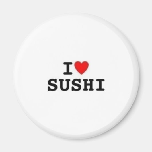 I Heart Sushi Magnet (Vorne)