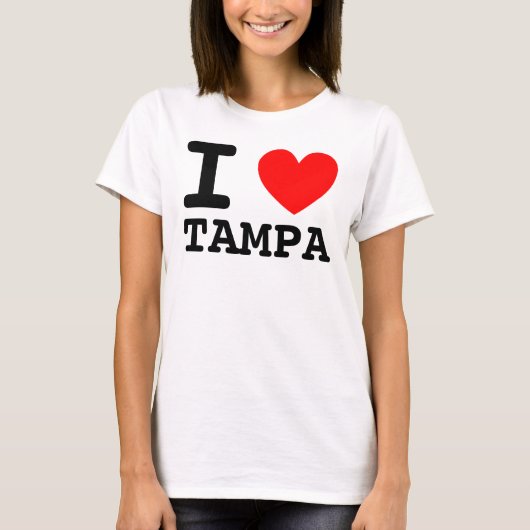 I Heart Tampa Shirt (Vorderseite)