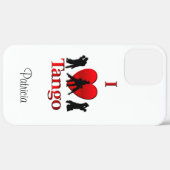 I Heart Tango Personalisiert Case-Mate iPhone Hülle (Hinten (horizontal))