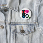 I Heart the 80s Button (Beispiel)