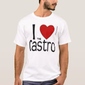 I Heart the Castro Shirt (Vorderseite)