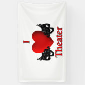 I Heart Theater Banner (Vertikal)