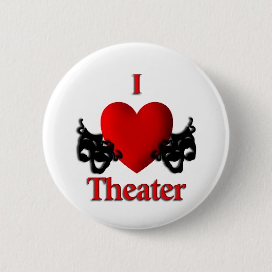 I Heart Theater Button (Vorderseite)
