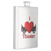 I Heart Theater Flachmann (Rechts)