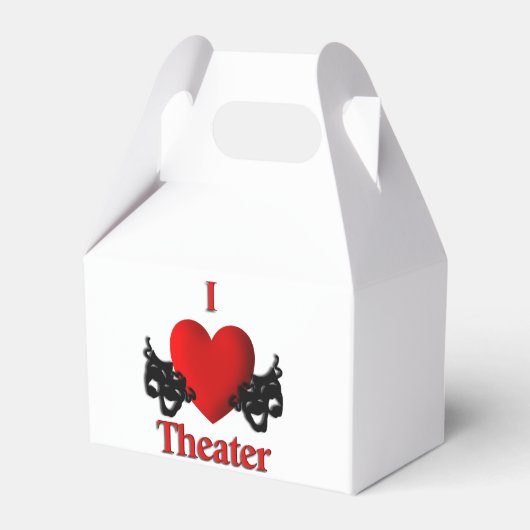 I Heart Theater Geschenkschachtel (Vorderseite)